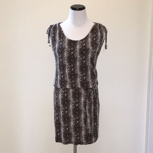 Michael Kors Snake Print Dress Like New XS